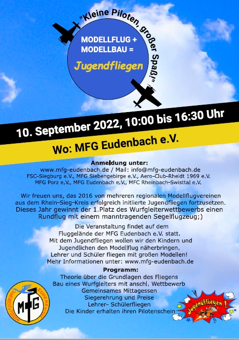 Jugendfliegen 2022 MfG-Eudenbach